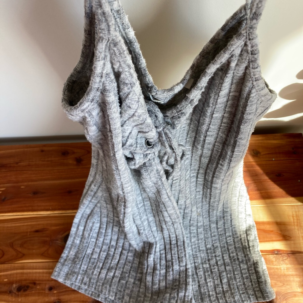 Gray Romper.